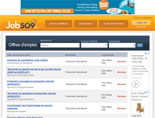 Tablet Screenshot of fr.job509.com